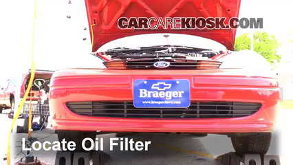 Oil & Filter Change Ford Focus (2000-2004) - 2004 Ford Focus ZTW 2.3L 4